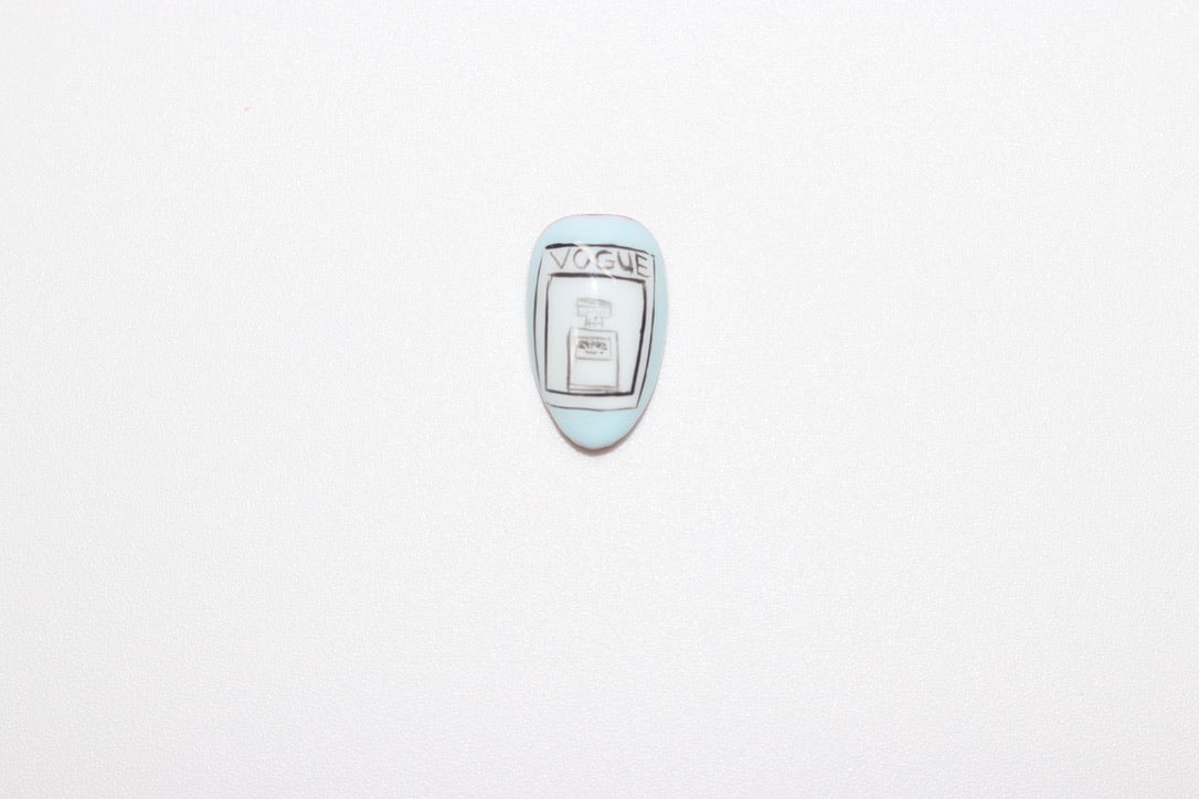 Love letters in Paris - Press On Nails