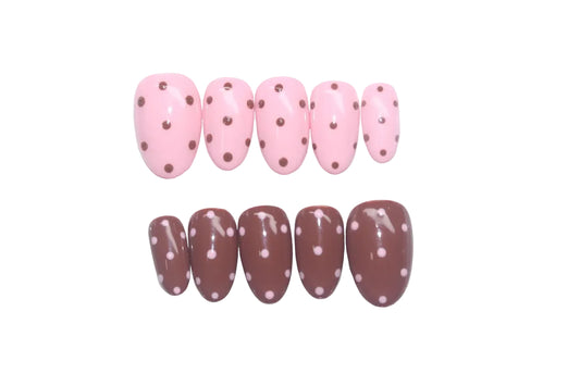 Polka dots - Press On Nails