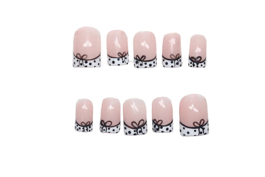 Bow Darling - Press On Nails
